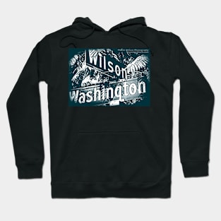 Wilson Avenue & Washington Boulevard1, Pasadena, CA by MWP Hoodie